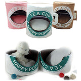 Tea Cup & Latte Dog Bed - Puppy Approved!
