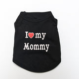 Small Dog or Cat Sweet-T Summer Shirt, "I Love My Mommy!"