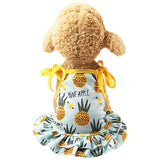 New Pets clothes 1pc Fashion Pet Couples Dress Puppy Dog Princess Lovely Strawberry/ Pineapple Dress Dog Dresses summer 33