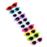 Set of 10 Cute and Colorful Fur Clips