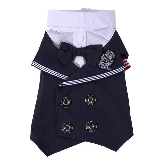 Dog Formal Dress Pet Puppy Warm Clothes Outfit Cat Jacket Coat Pet Clo –  lepetitepet.com