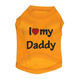 Small Dog or Cat Sweet-T Summer Shirt, "I Love My Mommy!"